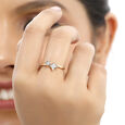 14kt Yellow Gold Star Struck Diamond Ring,,hi-res view 3