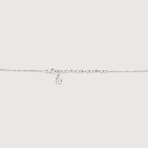 Radiant Charm Silver Necklace