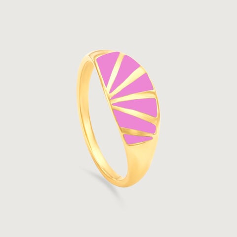 Airy Radiant Gold Ring