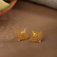Timeless Warli Art 22KT Gold Drop Earrings,,hi-res view 1