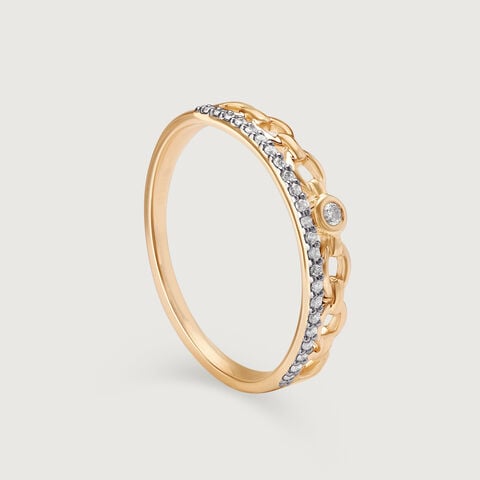 Crown Jewel 14KT Gold & Diamond Ring