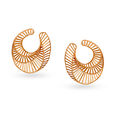 14KT Rose Gold Hoop Earrings,,hi-res view 1