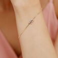 14KT Yellow Gold Icy Rhythm Diamond Bracelet,,hi-res view 1