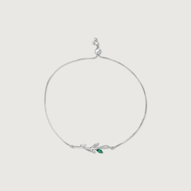 Graceful Vine Silver Bracelet,,hi-res image number null