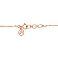 14KT Rose Gold An Intersection Of Beauty Diamond Necklace,,hi-res view 4