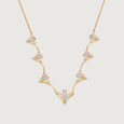 Vivacious Luminescence 14KT Diamond Necklace,,hi-res view 4