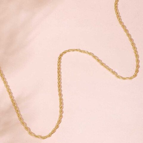 Twirly Cute Gold Chain