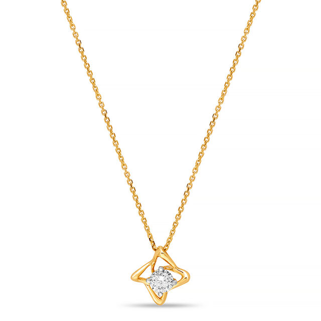 Sparkling Reflections Solitaire Necklace,,hi-res image number null