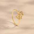 Flutter Bloom Gold Ring,,hi-res view 1