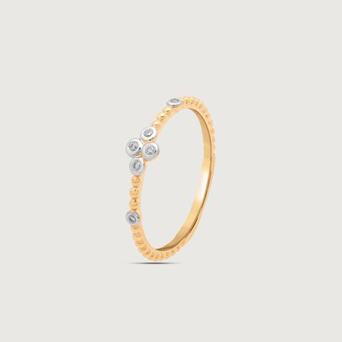 Petite Bloom Diamond Ring