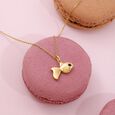 Friendly Fish Gold Pendant,,hi-res view 1