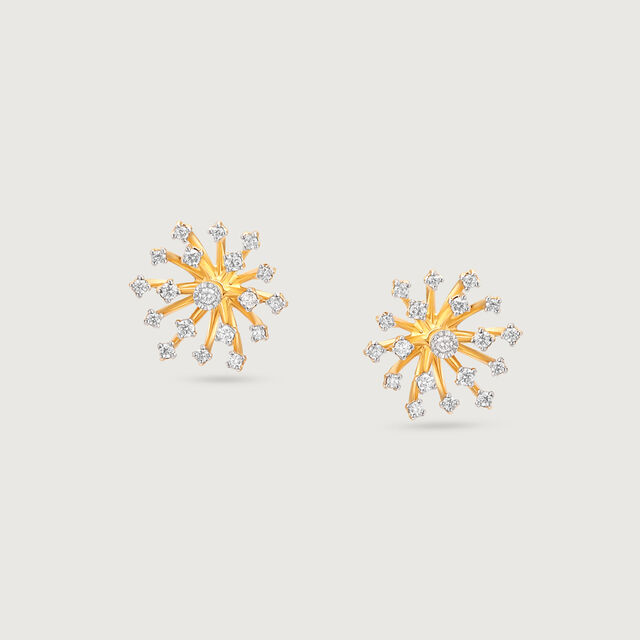 Everbloom Floret Diamond Stud Earrings,,hi-res image number null
