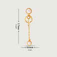 Swirling Pearls 14KT Drop Earrings,,hi-res view 5