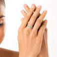 925 Silver Dainty Charming Ring,,hi-res view 4