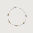 Golden Gleam Silver Bracelet,,hi-res view 3
