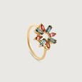Blush Glow Tourmaline & Gold Finger Ring,,hi-res view 3