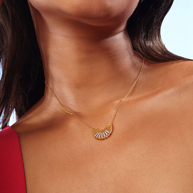 Rising Horizon Diamond Necklace,,hi-res image number null