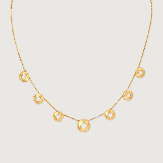 Delicate Radiant Gold Necklace,,hi-res image number null