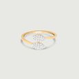 Elegant Twin Diamond Ring,,hi-res view 2