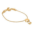 14KT Yellow Gold Fancy Diamond Burst Bracelet,,hi-res view 4