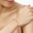 14KT Yellow Gold Functional Flair Diamond Bangle,,hi-res view 1