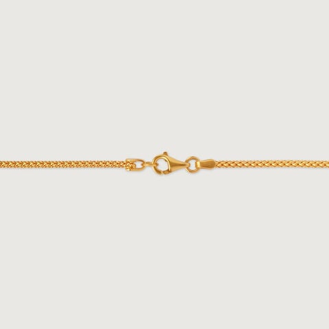 Spiral Rope 22KT Gold Chain