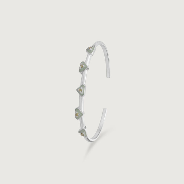 Fresh Gleam Silver Bangle,,hi-res image number null