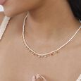 Navratna Charm Diamond Necklace,,hi-res view 2