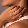 Snowflake Brilliance 14KT Gold & Diamond Ring,,hi-res view 2