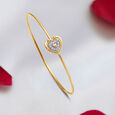 14KT Yellow Gold Little Joys Diamond Bangle,,hi-res view 1