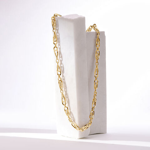 Sleek Elegance 18KT Gold Chain