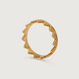 Yellow And Dual Tone Unity 14KT Yellow and Rose Gold Finger Ring,,hi-res view 6