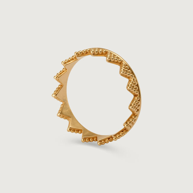 Yellow And Dual Tone Unity 14KT Yellow and Rose Gold Finger Ring,,hi-res image number null
