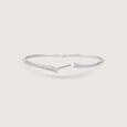 Grunge Twist Silver Bangle,,hi-res view 5