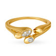 14 kt Diamond Loves to Go to Work Finger Ring,,hi-res view 2