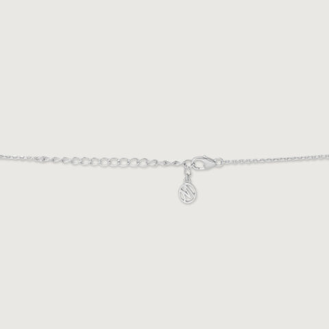 Bubbly Cupcake Silver Necklace