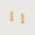 Daisy Trail Diamond Stud Earrings,,hi-res view 3