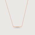 Sleek Horizon Diamond Necklace,,hi-res view 3