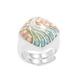 Majestic 92.5 Silver Ring For A Redefined Elegance,,hi-res view 1