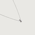 Shimmer Crush Silver Necklace,,hi-res view 4