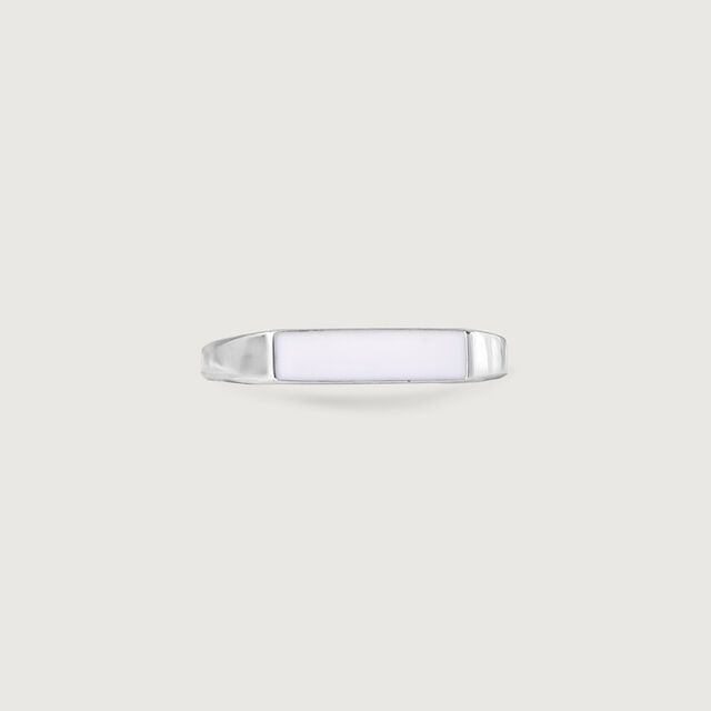 Polished Prism Silver Ring,,hi-res image number null