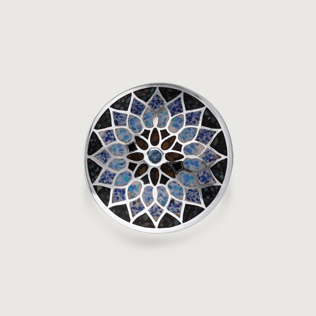 Mosaic Shine Silver Ring,,hi-res image number null