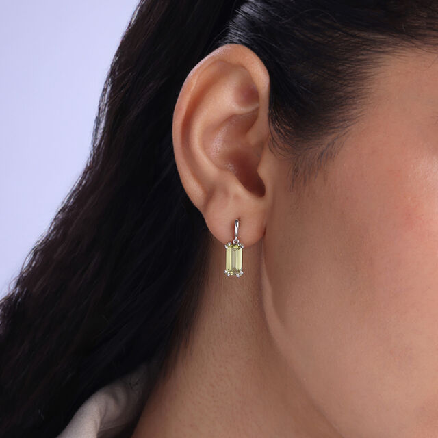 Lively Gleam Silver Drop Earrings,,hi-res image number null