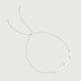 Wave Pearl Silver Anklet,,hi-res view 4