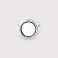 Pebble Texture Silver Ring,,hi-res view 4