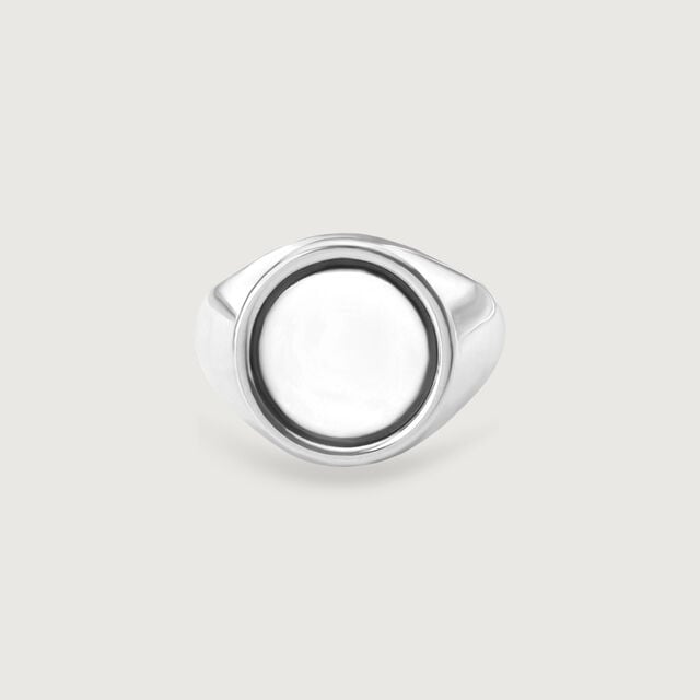 Pebble Texture Silver Ring,,hi-res image number null