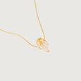 Luminous Enamel Gold Brooch Pendant,,hi-res view 6