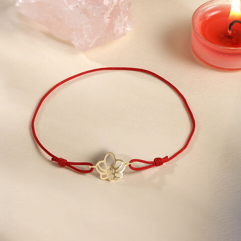 Inner Grace Orchid Gold Bracelet
