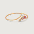Nebula's Twilight Pink Sapphire 14KT Bangle,,hi-res view 4