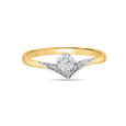 Marking Moments Solitaire Finger Ring,,hi-res view 3